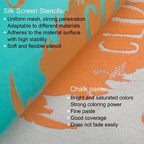 Boolooen Silk zaslon za tisak, od svile za višekratnu mašunu šablone dobrodošlice Mrežana transfera Šablon