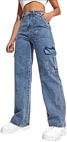 Keusn ženske teretne hlače plus veličina Y2K niske struke baggy padobranske hlače Ženski višak