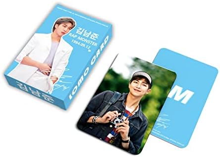 Kpop Rap Monster Solo Lomo kartica 55 kom Bangtan Boys Kim Nam Joon fanovi poklon Post kartice za vojsku djevojke