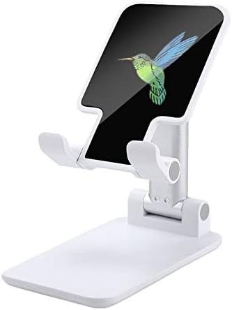 Cartoon Hummingbird Sklopivi držač tableta za tabletu za tabletu za mobitel za kućni izlazak na desktop crno stil