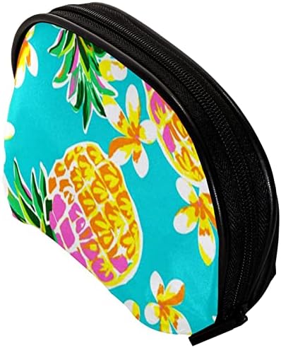 Kozmetičke vrećice za žene, torbe torbice šminkeri organizator za skladištenje šminke za šminku Djevojke, cvijet ananasa tropski