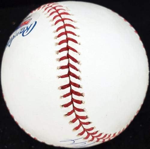 Pozivi Milledge Autografirani službeni MLB Baseball New York Mets, Pittsburgh Pirates PSA / DNK # F08641 - AUTOGREMENA BASEBALLS