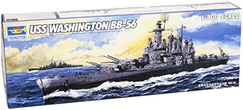 Trubač 1/700 USS Washington BB56 komplet modela bojnog broda