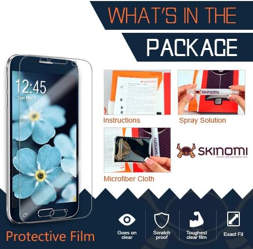 Skinomi zaštitnik ekrana kompatibilan sa LG G Pad II 8.0 Clear TechSkin TPU Anti-Bubble HD filmom