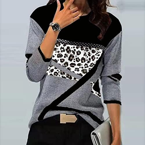 ayaso ženske lagane duge rukave majice grafički džemperi udoban Streetwear labave Fit Tops jesen zima Tee meke
