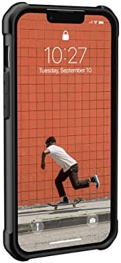 URBAN ARMOR GEAR UAG iPhone 13 Pro Case [6.1-inčni ekran] Metropolis LT MAGSAFE, Kevlar crna & amp; iPhone 13 Pro [6.1-inčni ekran] 9h kaljeno staklo štit za zaštitu ekrana, jasno
