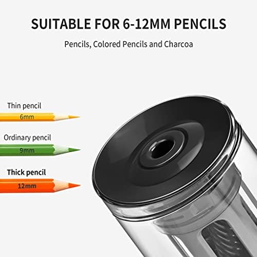 Genigw AUTOMATSKI ELEKTRIČNI SHARPENER Velike teške olovke u boji mehaničke USB pribora