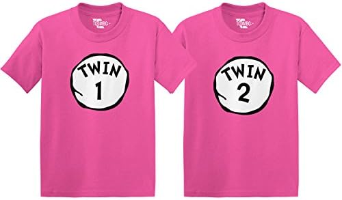 Twin 1 i Twin 2 Majica za dijete / Dojenčad 2 Pakov