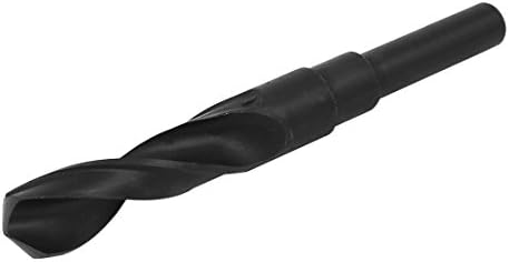 Aexit 18,5 mm držač alata za sečenje prečnika ravna izbušena rupa HSS 6542 Twist burgija alat za bušenje crni Model:83as320qo201