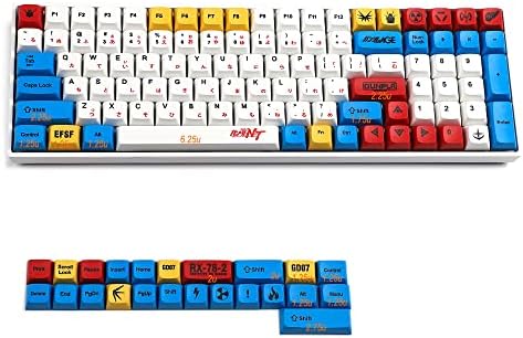 Ymdk PBT Keycaps ZDA slično XDA japanski Keycap Dye Sub za MX tastaturu 104 87 gk61 96 84 gk64 68 tasteri
