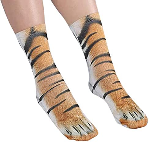 Aldult za muškarce čarape tiskane 3D životinjske životinje čarape čarape Novost Žene Humor čarape