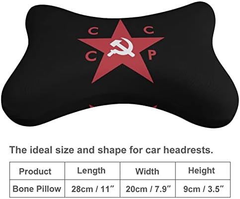 CCCP USSR Star Jastuk za auto mekano mekano glava za glavu jastuk jastuk od jastuka Jastuk 2 Pakovanje za vožnju