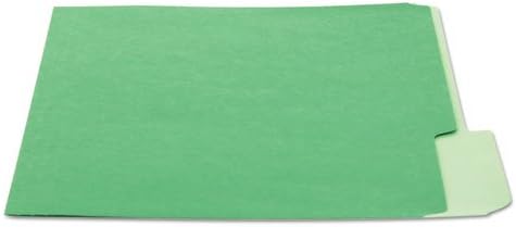 Univerzalni 10502 Folderi Datoteka, 1/3 Izrezani Jednoslojni Jezičak, Slovo, Zeleno/Svijetlozeleno, 100 / Kutija