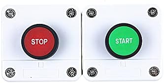 HWGO sa strelicom Symbol, Start Stop Samo zaptivanje vodootporne tipke Switch prekidač za hitne slučajeve Industrijska upravljačka kutija za rukovanje.