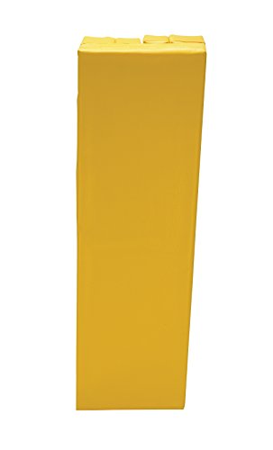 Vestil V-PAD-i-35-Y Vinilni stub zaštitni jastučić I-Beam, odgovara gredi 3 'x 5, žuta
