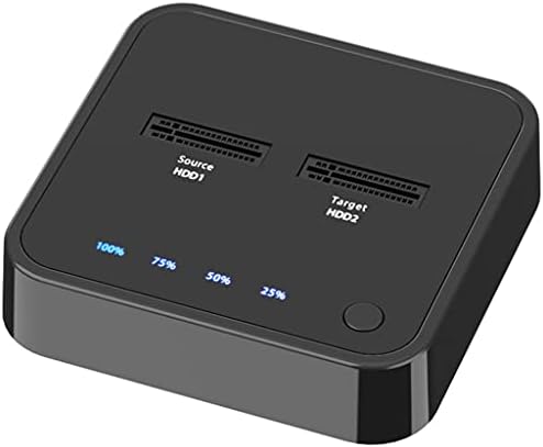 SAWQF USB 3.1 Tip C do M. 2 dual Bay eksterni hard disk priključna stanica sa Offline klon za M2 SSD podržava 2TB HDD držač
