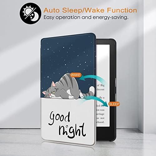 Slimshell Case za potpuno novi Kindle-lagani Premium zaštitni poklopac od PU kože sa automatskim spavanjem / buđenjem, mali svježi