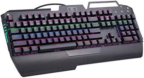 KrBn mehanička tastatura PC Gaming Muticolor ergonomski držač telefona sa pozadinskim osvjetljenjem u punoj veličini 2019 najnoviji