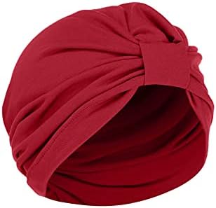 Otap turban glave za žene Predvezeni poklopac za spavanje podesivih twisted turbanskih turbana za žene