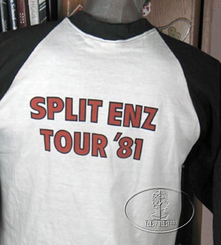 Original Split Enz 1981 World Tour T-Shirt