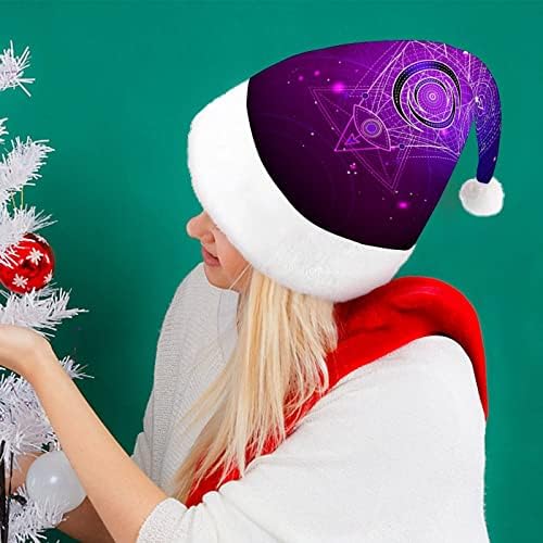 Geometrijski uzorak Božić šešir Santa šešir Funny Božić kape Holiday Party kape za žene / muškarci