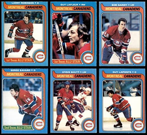 1979-80 O-pee-chee Montreal Canadiens Team Set Montreal Canadiens Vg / Ex + CanaDiens