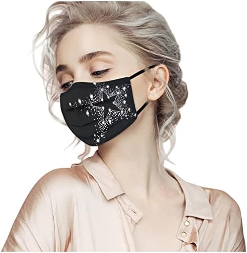 JMETRIE 50pc maska za jednokratnu upotrebu za odrasle leptir maske za štampu maska za lice prozračna udobna maska za muškarce žene na otvorenom
