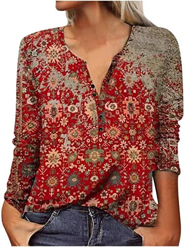 Ženske vrhove Ležerne košulje s dugim rukavima Proljetna odjeća Plus size Crewneck bluza Trendi