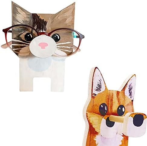 Ručno rađeni držač za naočare za životinje umjetnički poklon, nosači za naočare u obliku životinja,