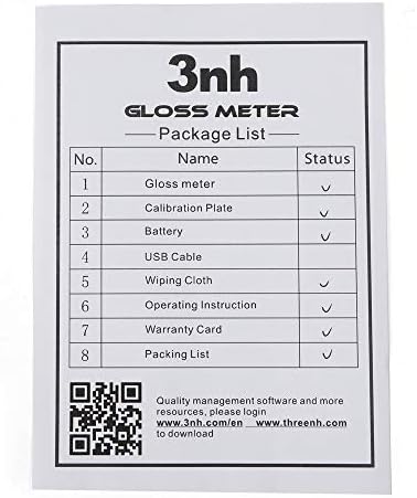 Zhfeisy YG60S Gloss Meter GlossMeter Tester Alati Testiranje opreme za izradu