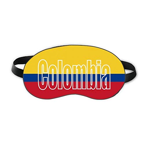 Kolumbija Zemlja Zastava Naziv zaslona Sleep Eye Shield Soft Night Poklopac sjene