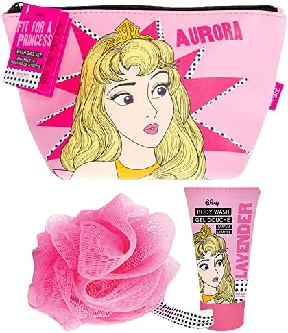 Mad Beauty Disney Princess 2 Pack Aurora Trake za glavu i maske za lice | Maženje kože kraljevske poklone | Luksuzni proizvodi kože za djevojčice, žene