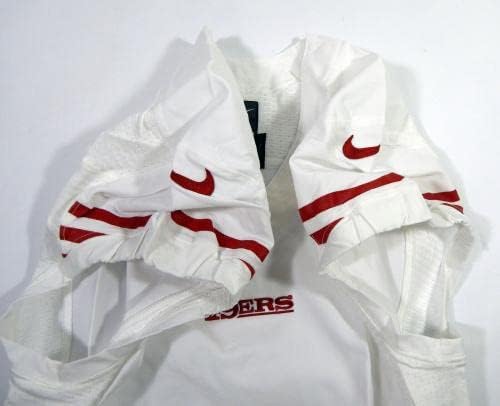 San Francisco 49ers Blank Igra izdana Bijela Jersey Nike 40 DP42578 - Neintred NFL igra rabljeni