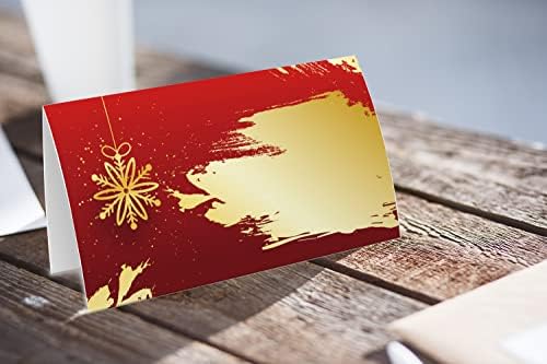 Naljepnice za Božićnu hranu-karte za mjesto za Božić, kartice za stol-savršeno za Božićne karte, banket