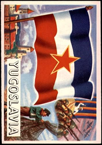 1956 TOPPS # 63 Jugoslavija Ex / MT