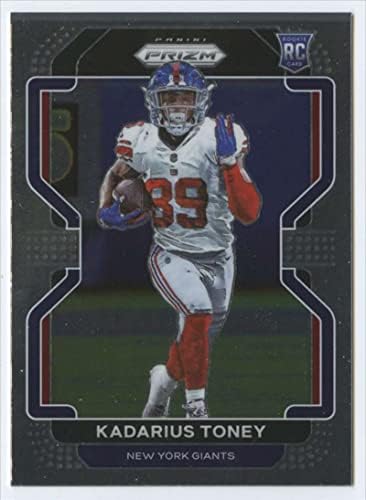 2021 Panini Prizm 342 Kadarius Toney Rc Rookie New York Giants NFL fudbalska trgovačka kartica