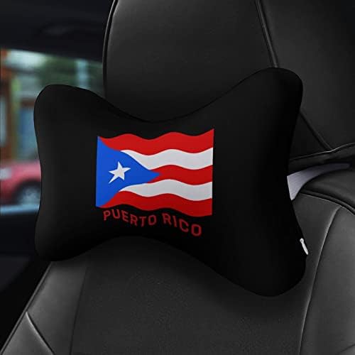 Puerto Rico zastava Jastuk za automobile 2 automatsko sjedalo za glavu za glavu jastuk jastuk