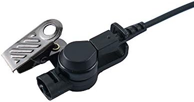 Klykon Policijska slušalica 3.5 mm 1 pin slušajte samo slušalice za nadzor akustične cijevi sa jednim parom srednjih