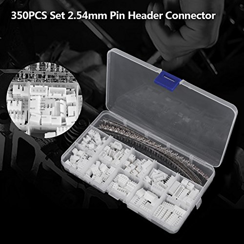 Terminalni priključak, 350pcs 2,54mm 2/3/4/6/6 pin žica Jumper zaglavlja pin konektorski priključak Komplet priključka industrijski konektori