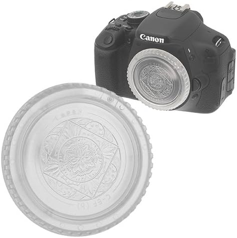 FOTODIOX Transparent Designer karoserija Kompatibilan je s Canon EF i EF-S montiranim kamerama i dizajnerskom leće stražnjom poklopcem kompatibilnom sa Canon EOS EF i EF-S sočivima
