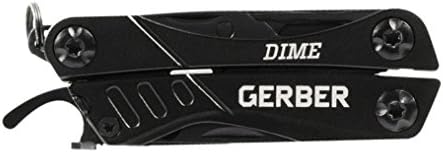 Gerber Gear 30-000469N Dime Mini Multitool privjesak za ključeve, crn & Multi-alat, zelen [31-001132]