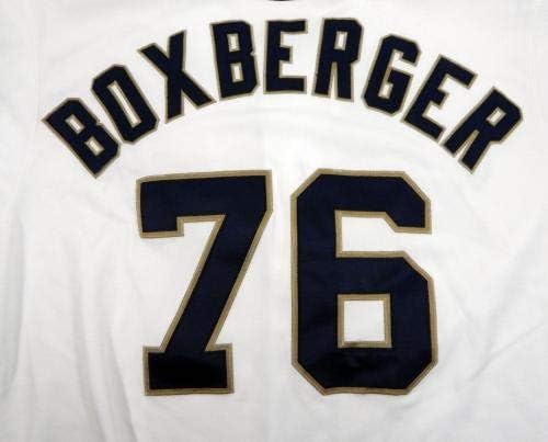San Diego Padres Brad BOXBERGER # 76 Igra Izdana bijeli dres - Igra Polovni MLB dresovi