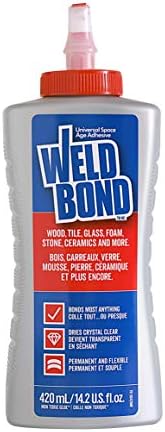 WeldBond multi-površinsko ljepilo ljepilo, veževa veze. Koristite kao ljepilo od drveta ili na tkanini stakleni