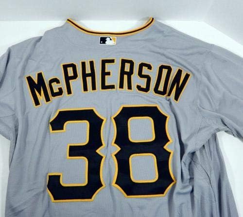 2013 Pittsburgh Pirates Kyle McPherson 38 Igra Izdana siva Jersey Pitt33099 - Igra Polovni MLB dresovi