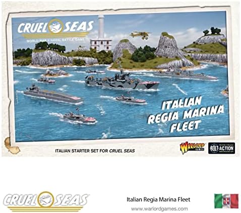 Okrutno more italijanska Regia Marina flota 1:300 drugi svjetski rat mornarička vojna Wargaming plastic model Kit