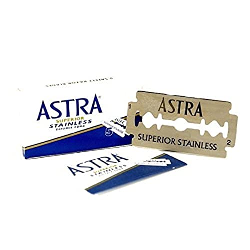 Astra Plava Vrhunska Brijač Sa Dvostrukom Oštricom Od Nerđajućeg Čelika-50 Ct