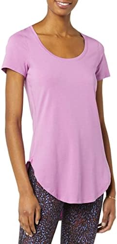 Essentials ženska meka pamučna standardna dodatna tunika Yoga T-Shirt