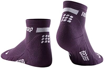 CEP muške čarape za trčanje sa kompresijom za gležnjeve 4.0-Dekoltirane čarape za performanse