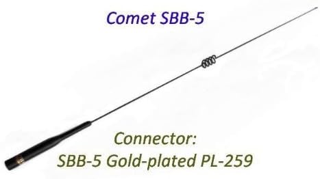 SBB-5 Sbb5 Comet Original 146/446 MHz Dual Band mobilna antena