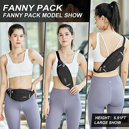 Fanny Paketi za žene moderne Crossbody torbe torba za pojas višebojna vodootporna torba oko struka plus veličina